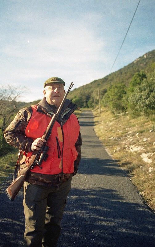 Patrick hunting wild boars