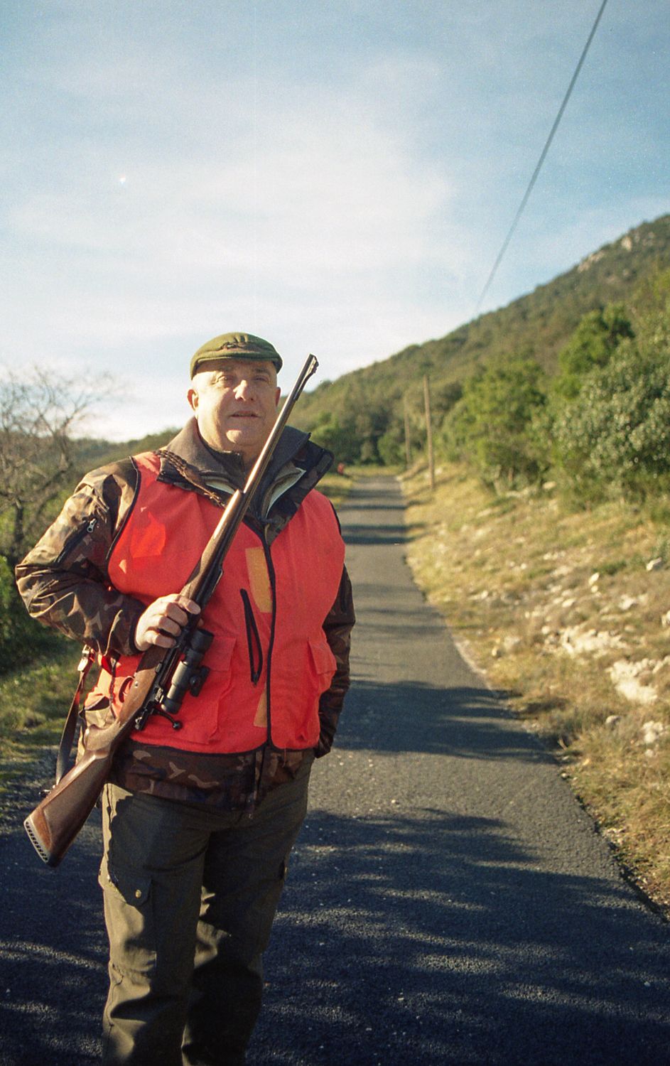 Patrick hunting wild boars